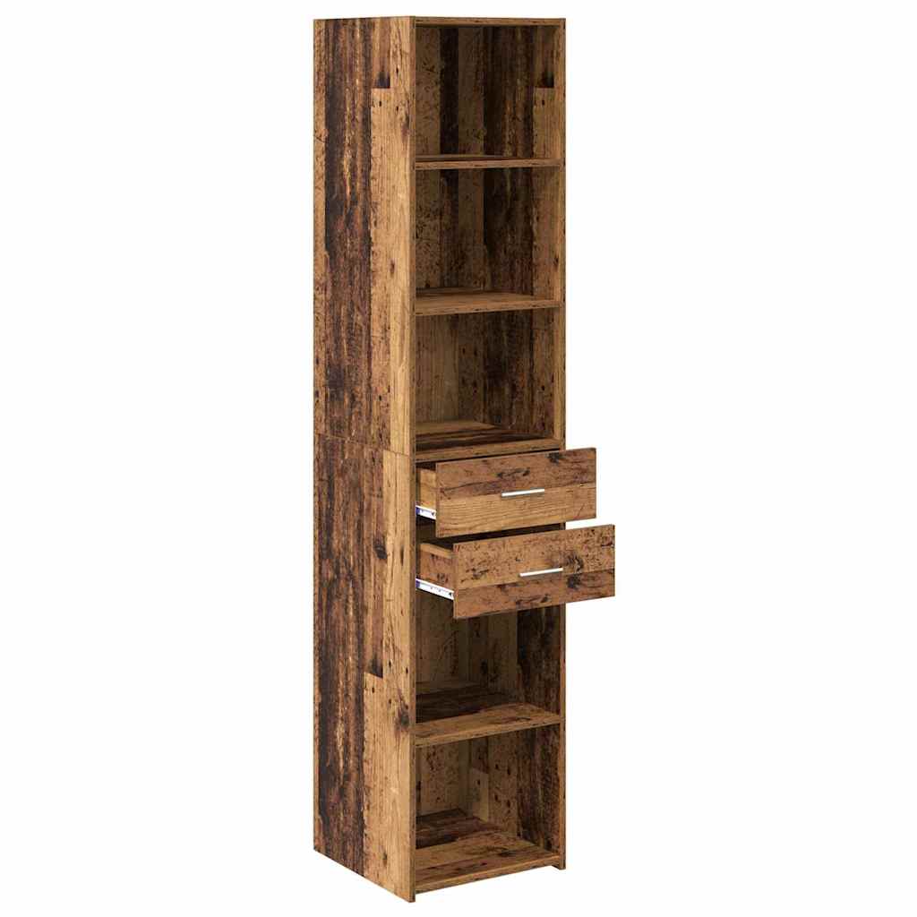 Highboard Staro drvo 40 x 42,5 x 185 cm Konstruirano drvo