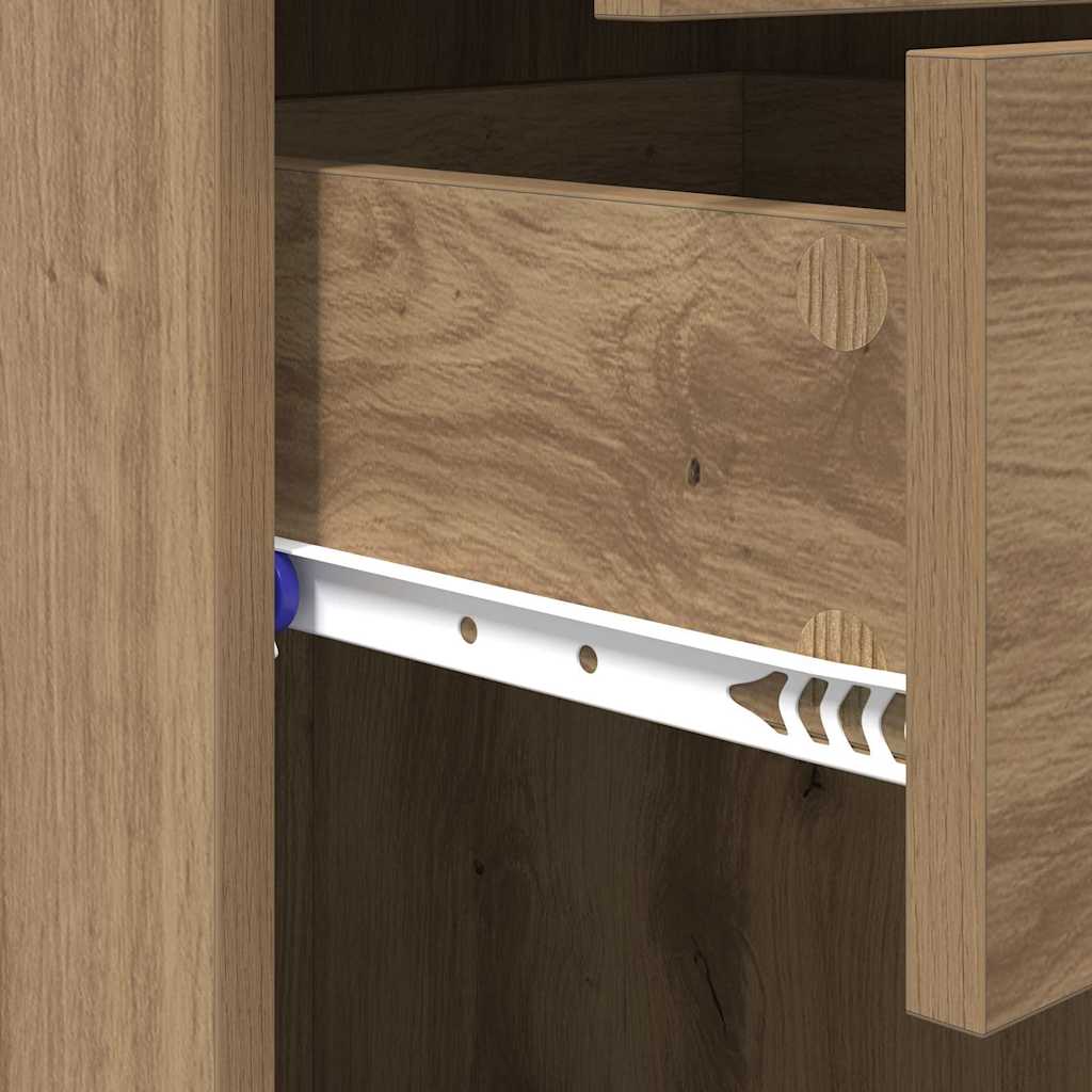 Highboard Umjetnički hrast 45 x 42,5 x 185 cm Konstruirano drvo