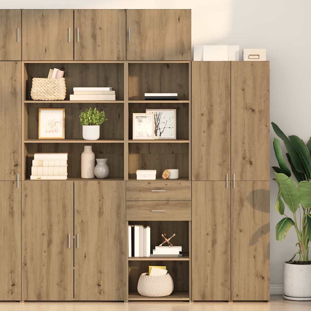Highboard Umjetnički hrast 50 x 42,5 x 185 cm Konstruirano drvo