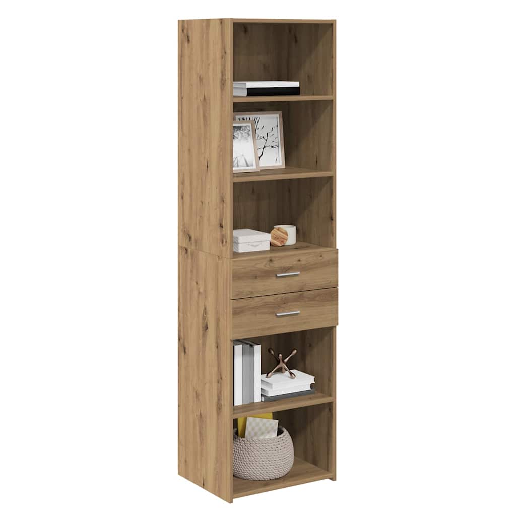 Highboard Umjetnički hrast 50 x 42,5 x 185 cm Konstruirano drvo