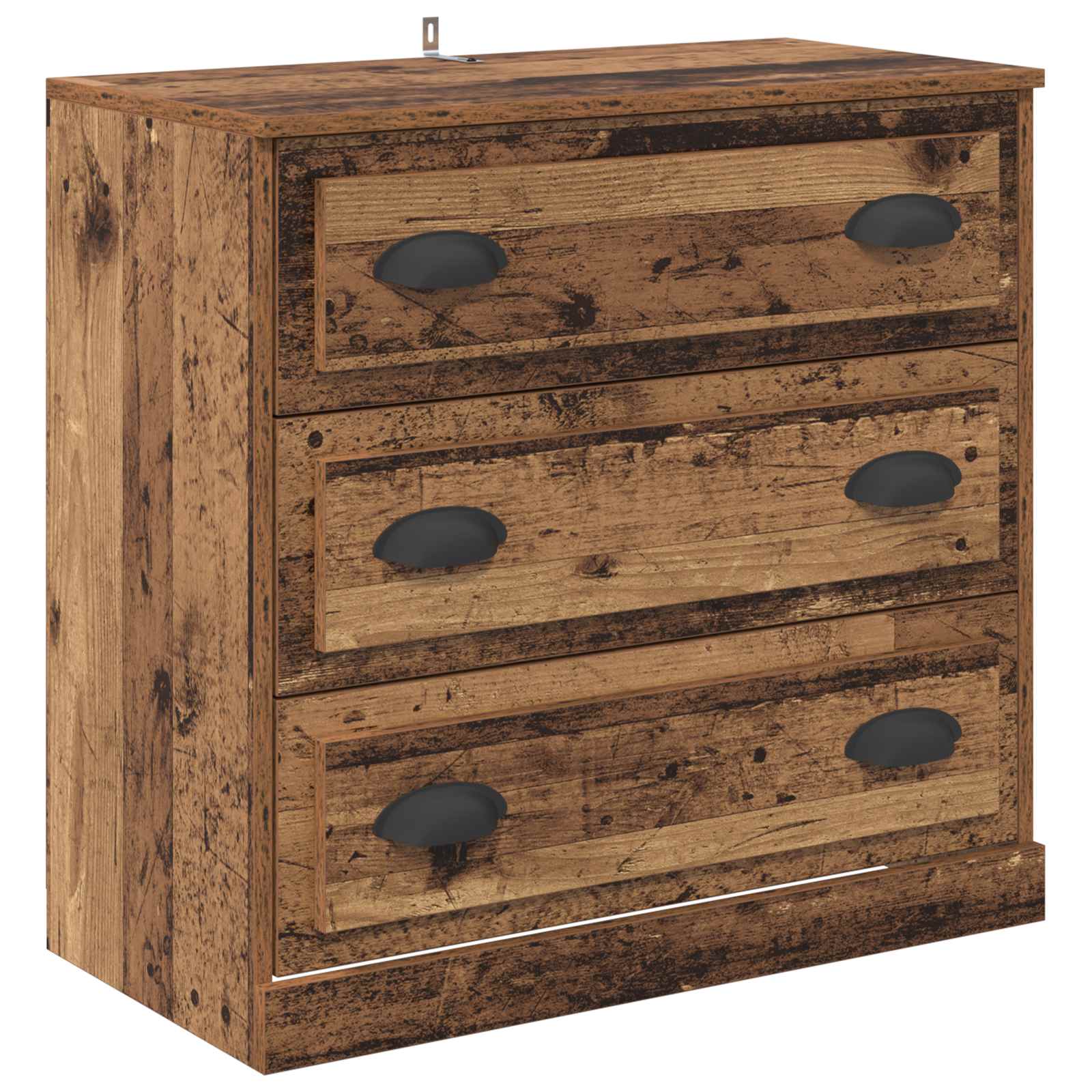 Komode 3 pcs Staro drvo 210 x 35,5 x 67,5 cm Konstruirano drvo