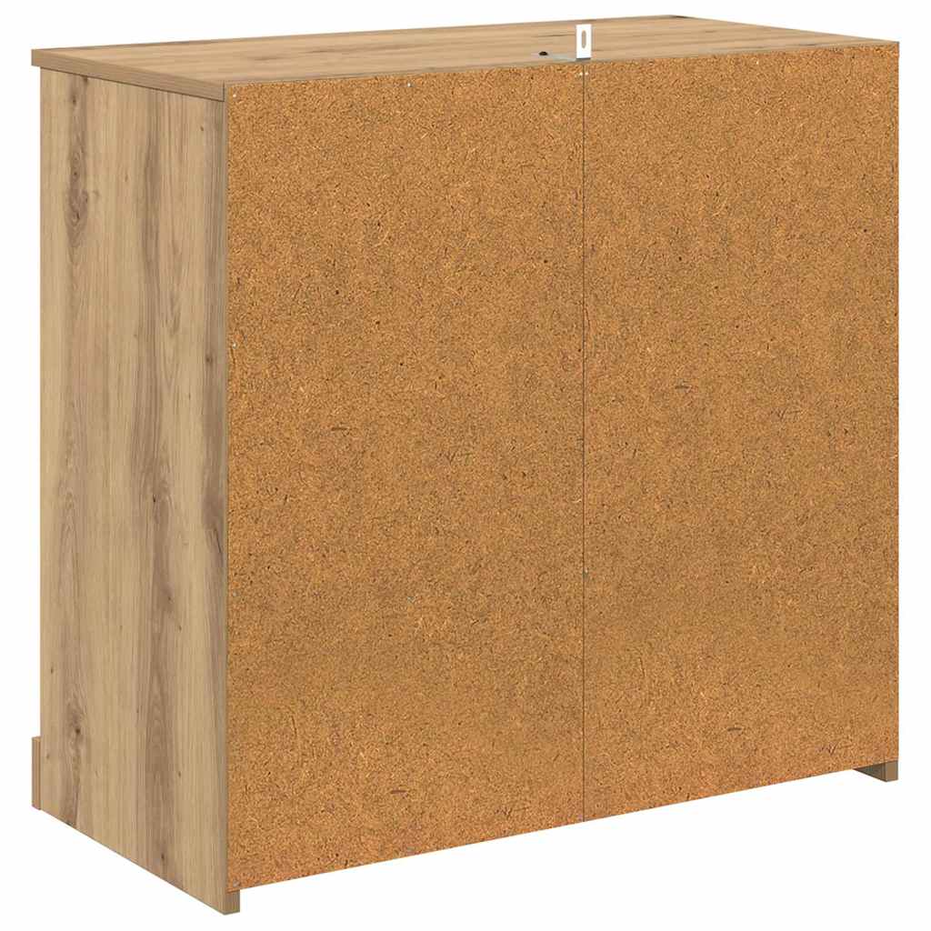 Komode s ladicama 2 pcs Umjetnički hrast 70 x 35,5 x 67,5 cm