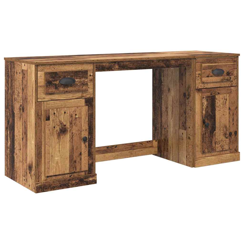 Stol s ormarom Staro drvo 154,5 x 50 x 75 cm Konstruirano drvo
