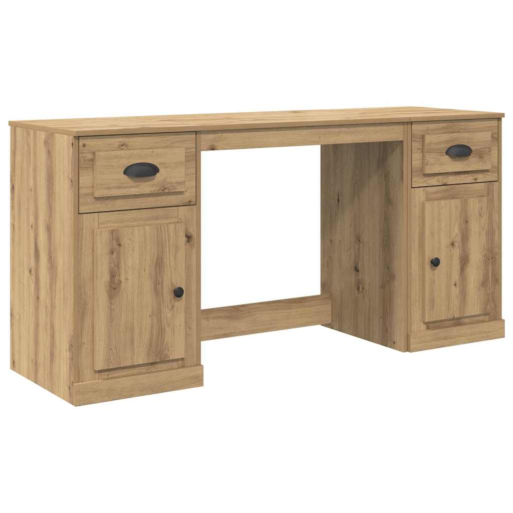 Stol s ormarom s ladicama Umjetnički hrast 154,5 x 50 x 75 cm