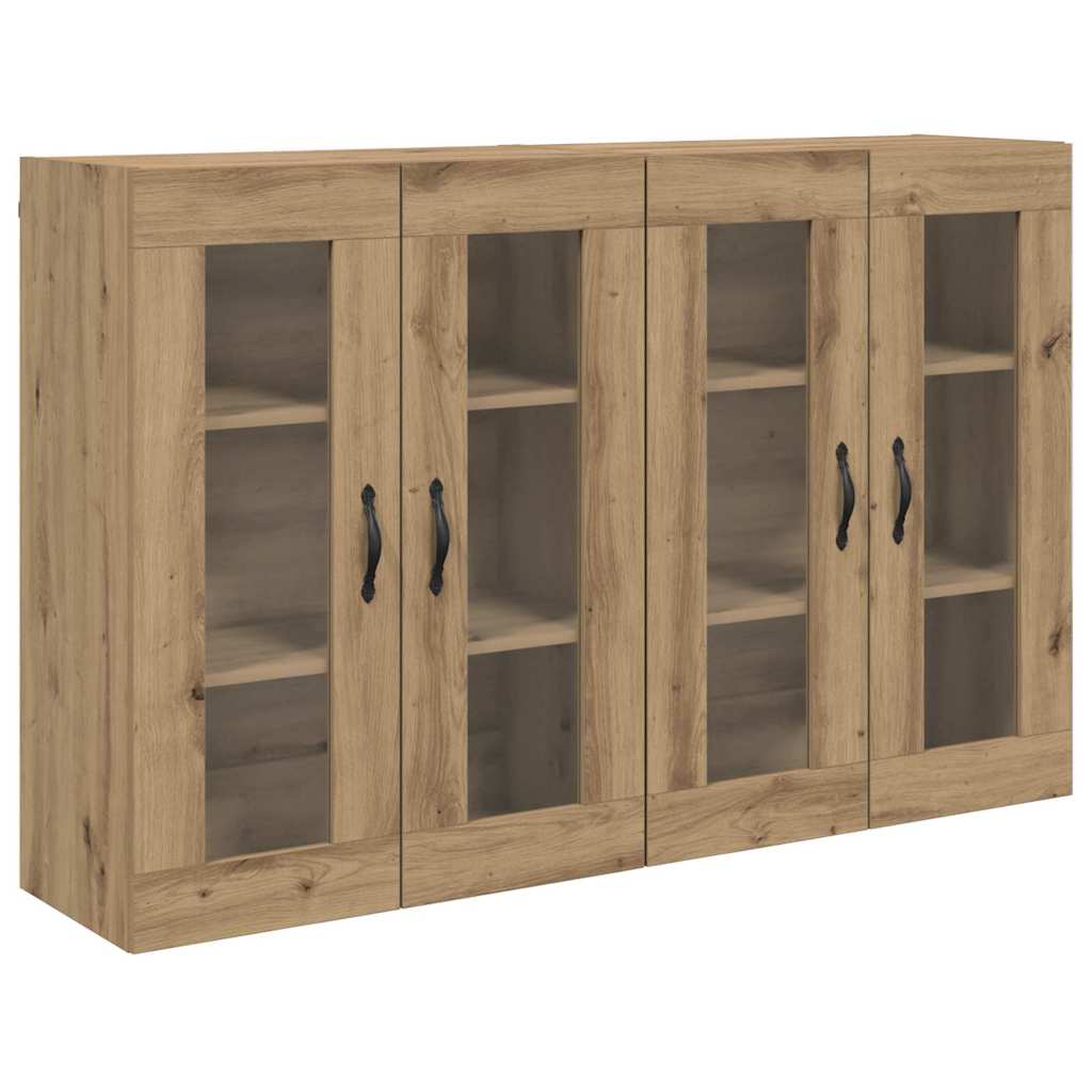 Zidni ormari 2 pcs Umjetnički hrast 69,5 x 34 x 90 cm