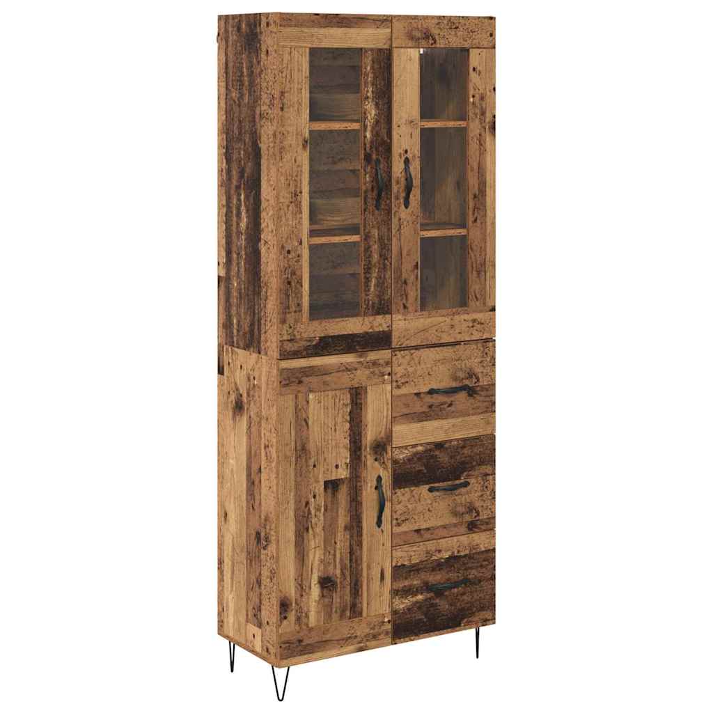 Highboard Staro drvo 69,5 x 34 x 90 cm Konstruirano drvo