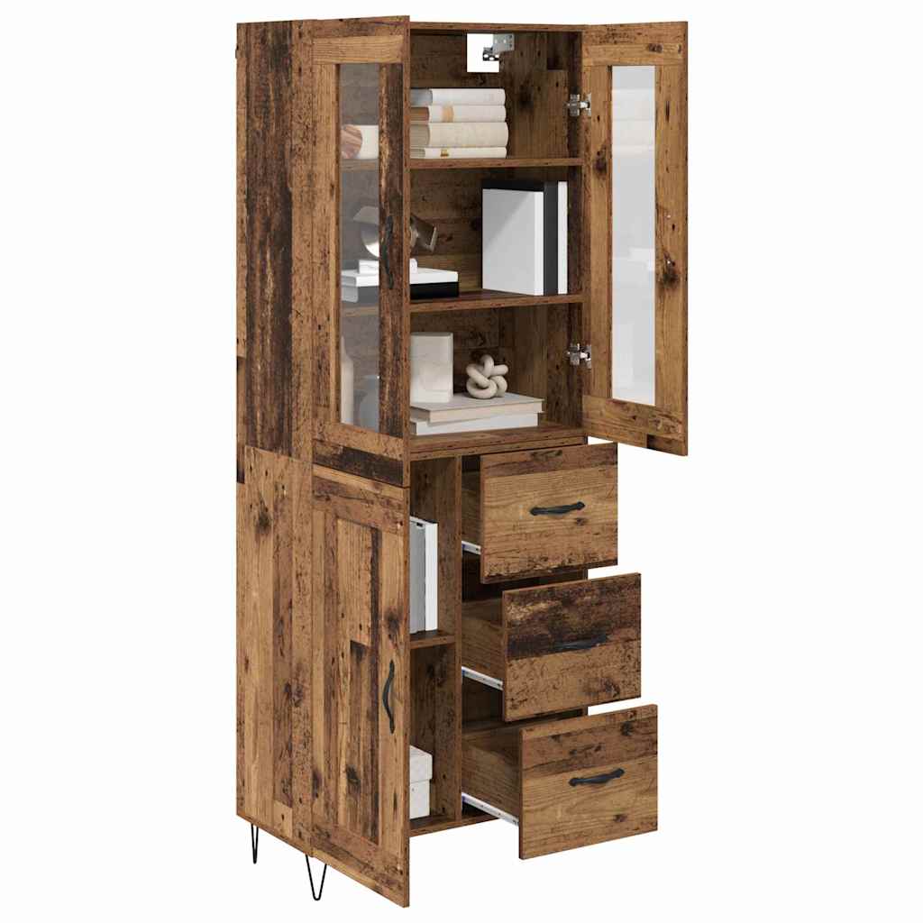 Highboard Staro drvo 69,5 x 34 x 90 cm Konstruirano drvo