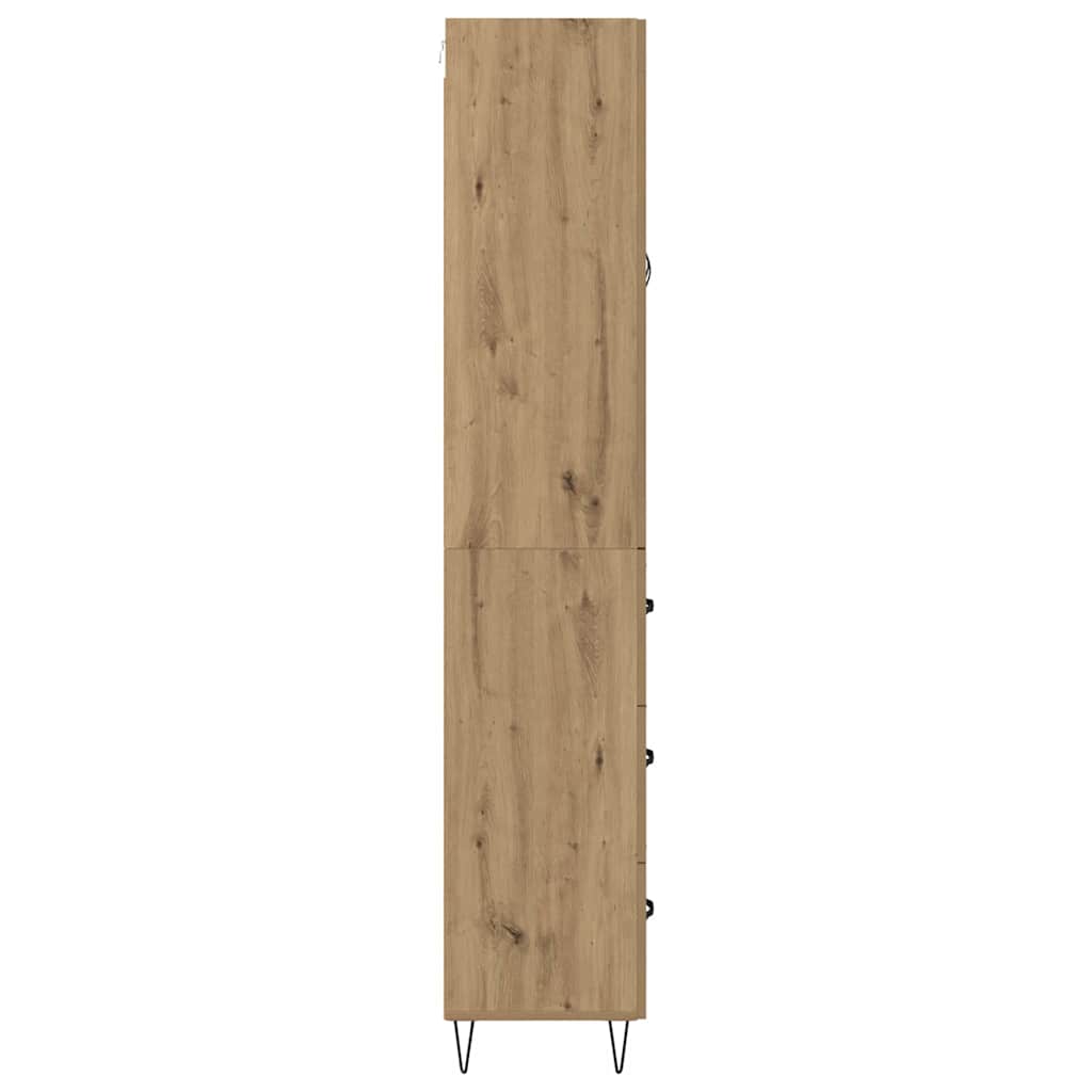 Highboard Umjetnički hrast 69,5 x 34 x 90 cm Konstruirano drvo