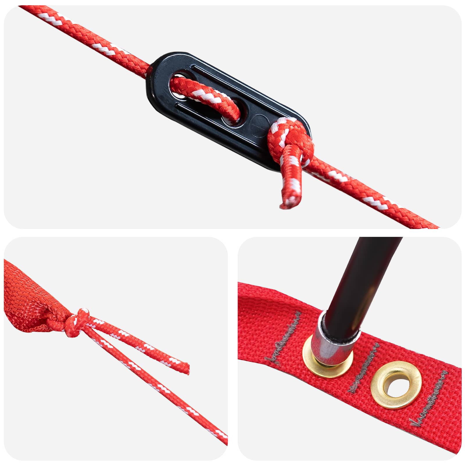 Tunelski šator Siva i narančasta 2 osobe