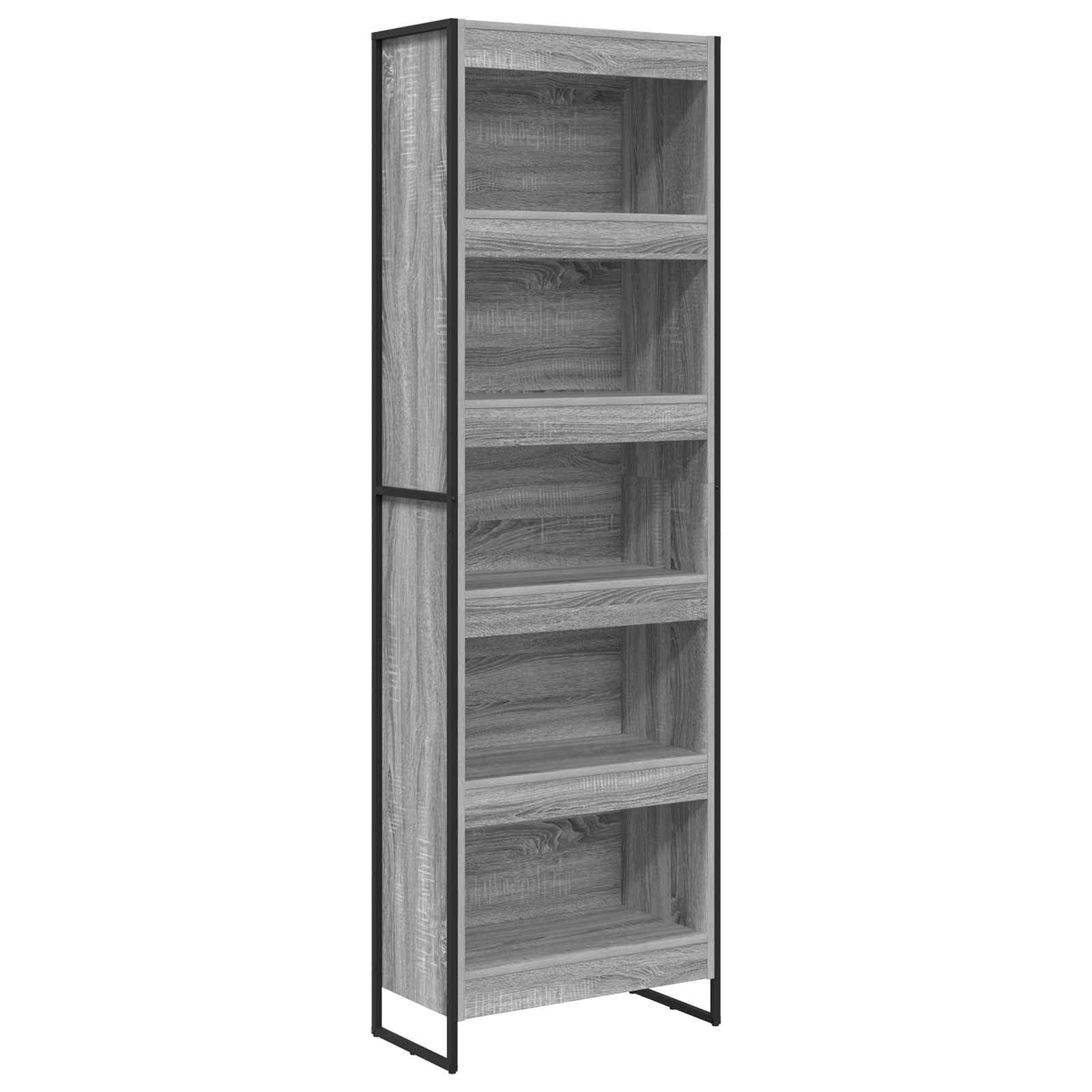 Ormarić za knjige 2 pcs Siva Sonoma 60 x 30 x 189,5 cm