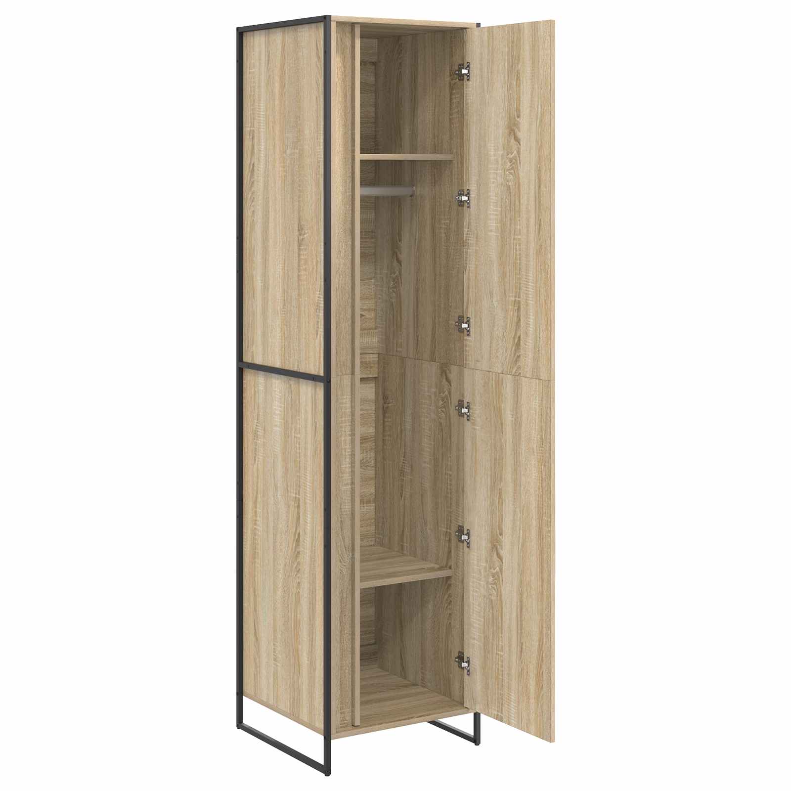 Ormar s pohranom Sonoma 50 x 50 x 200 cm Konstruirano drvo