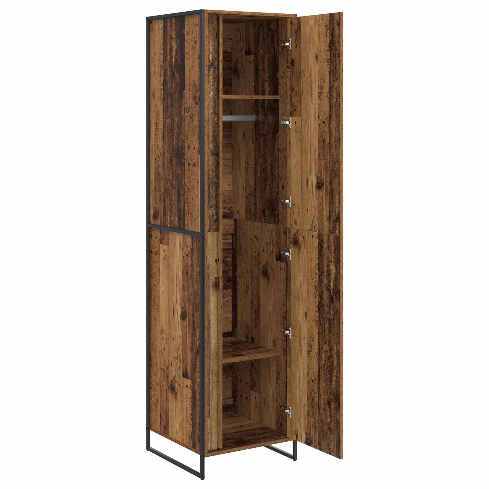 Ormar s pohranom Staro drvo 50 x 50 x 200 cm Konstruirano drvo
