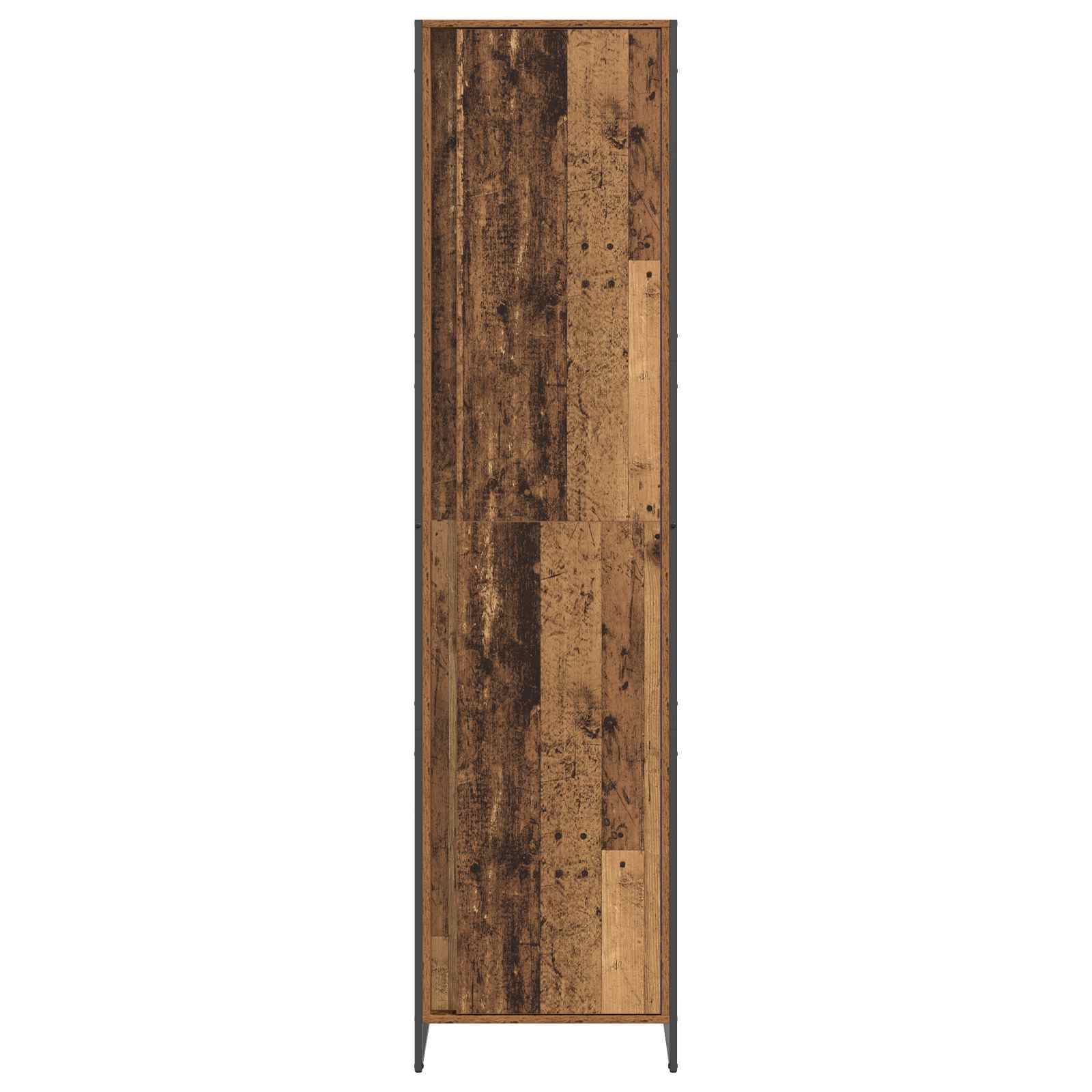 Ormar s pohranom Staro drvo 50 x 50 x 200 cm Konstruirano drvo