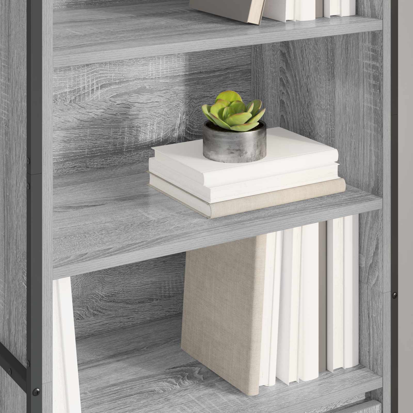 Visoki ormari Siva Sonoma 60 x 36 x 200 cm Konstruirano drvo