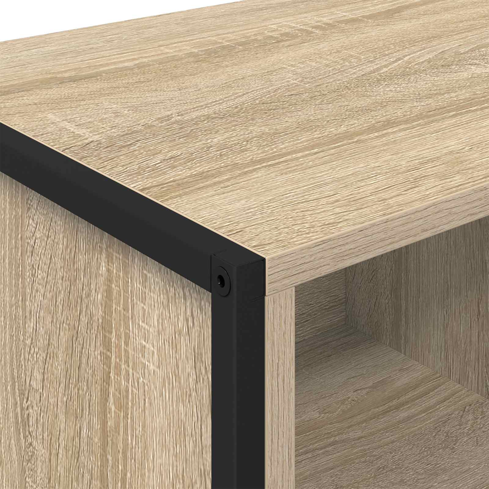 Kreveta 2 pcs Sonoma 81 x 36 x 150.5 cm Konstruirano drvo