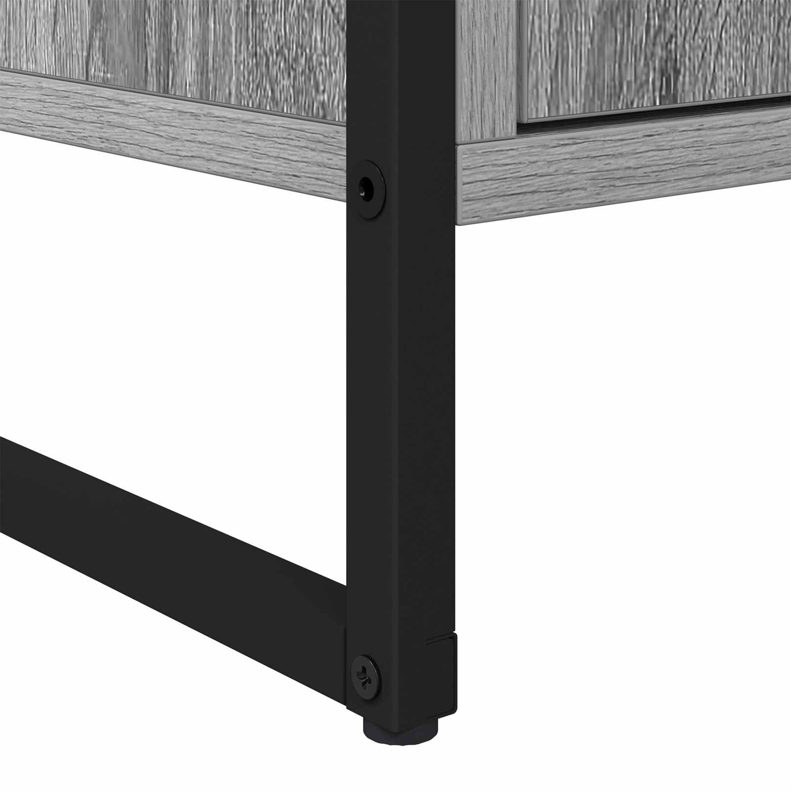 Kreveta 2 pcs Siva Sonoma 81 x 36 x 150.5 cm Konstruirano drvo