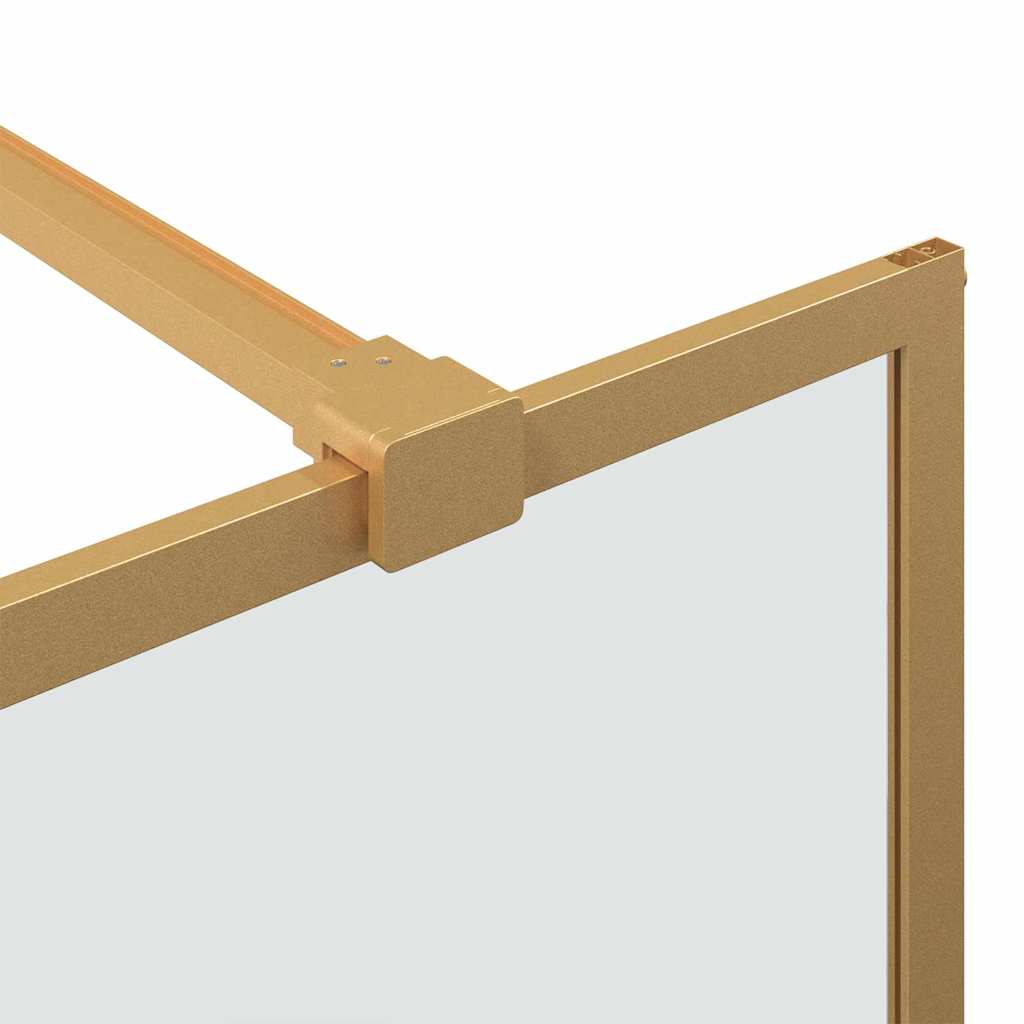 Zid za walk-in tuš Zlatno 140 x 195 cm Staklo otporno na udarce