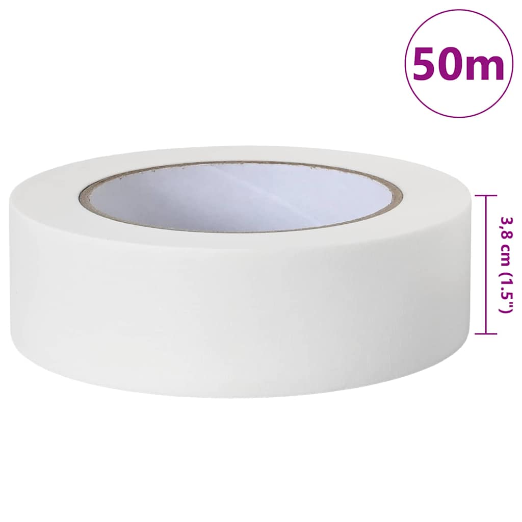 Trake za maskiranje slikara 24 pcs Bijelo 38mm x 50m Papir