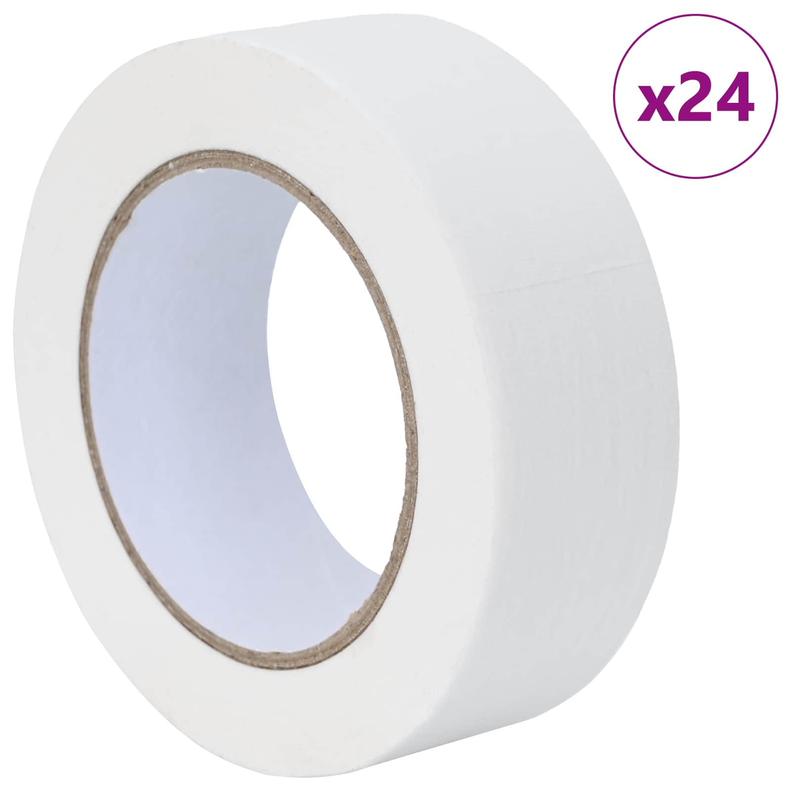 Trake za maskiranje slikara 24 pcs Bijelo 38mm x 50m Papir