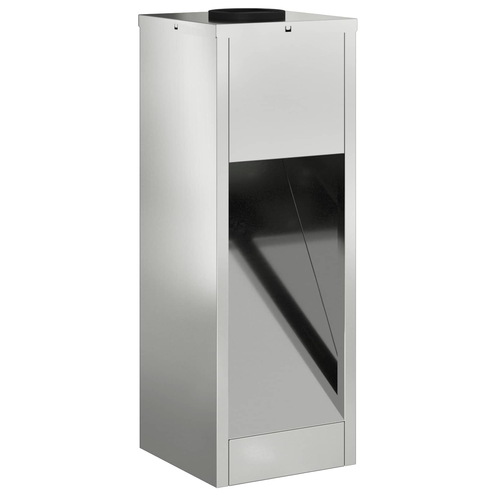Solarna LED svjetiljka za stazu 2 pcs Srebrno Galvanizirano