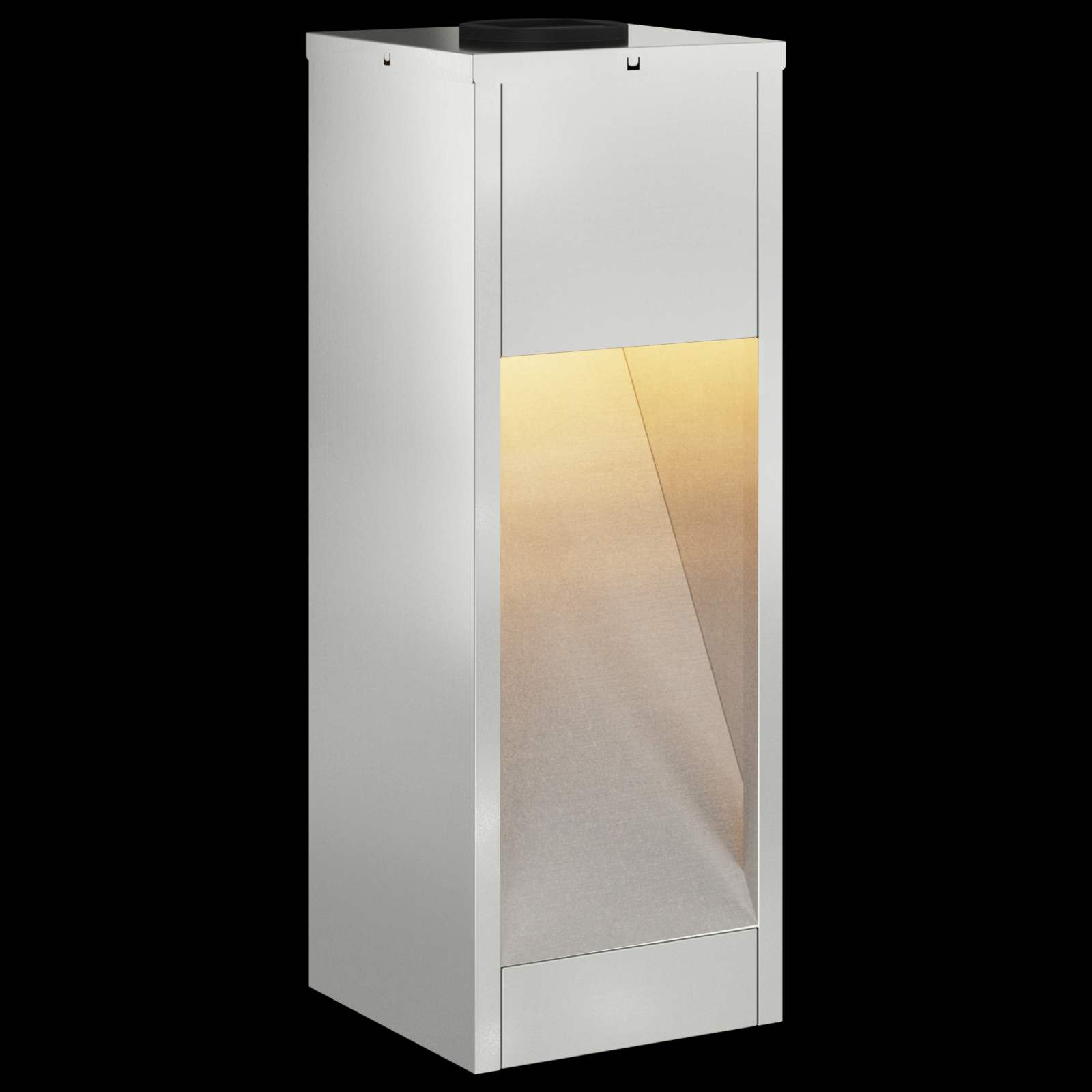 Solarna LED svjetiljka za stazu 2 pcs Srebrno Galvanizirano
