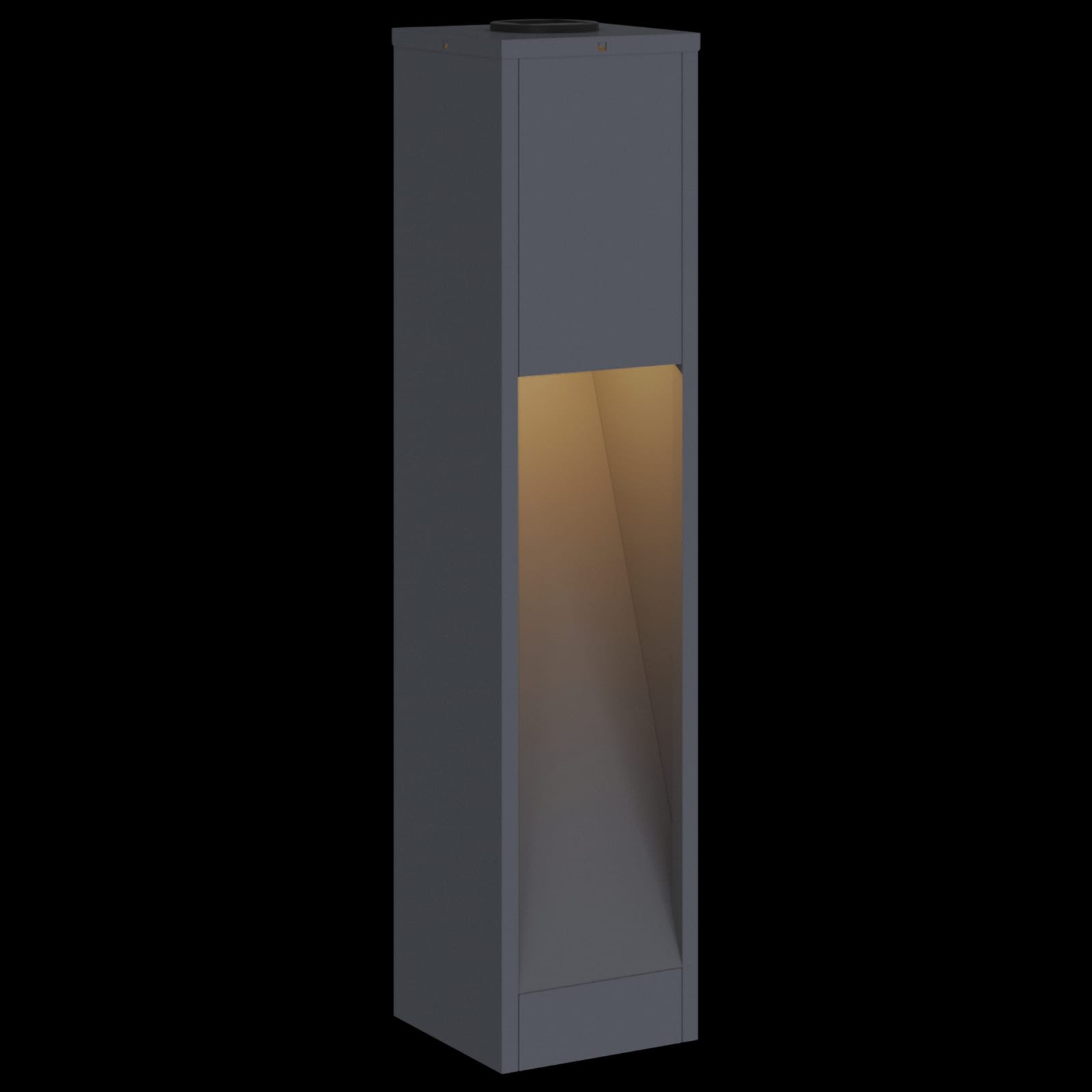 Solarna LED svjetiljka za stazu 2 pcs Antracit