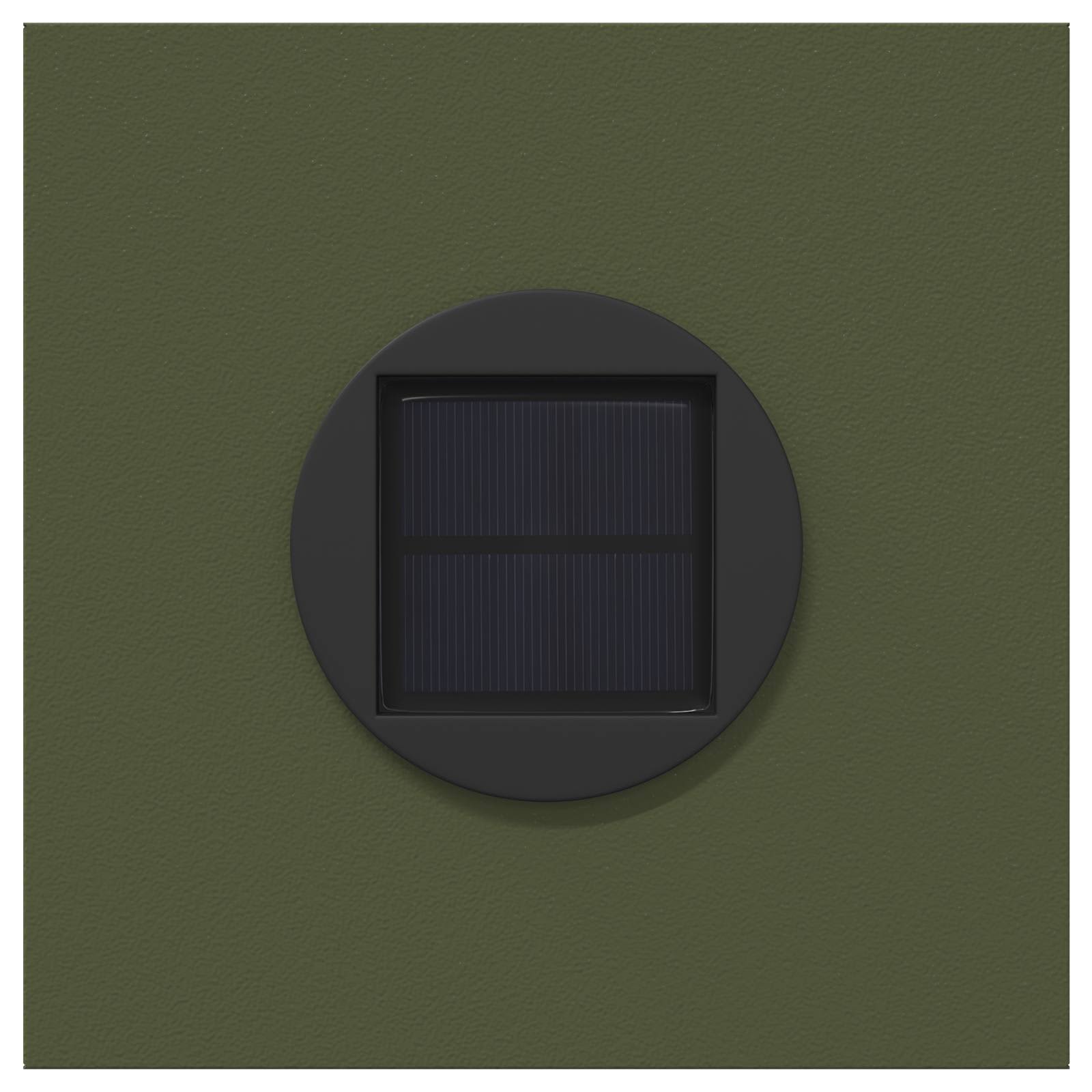 Solarna LED svjetlost za stazu 2 pcs Maslinasto zelena