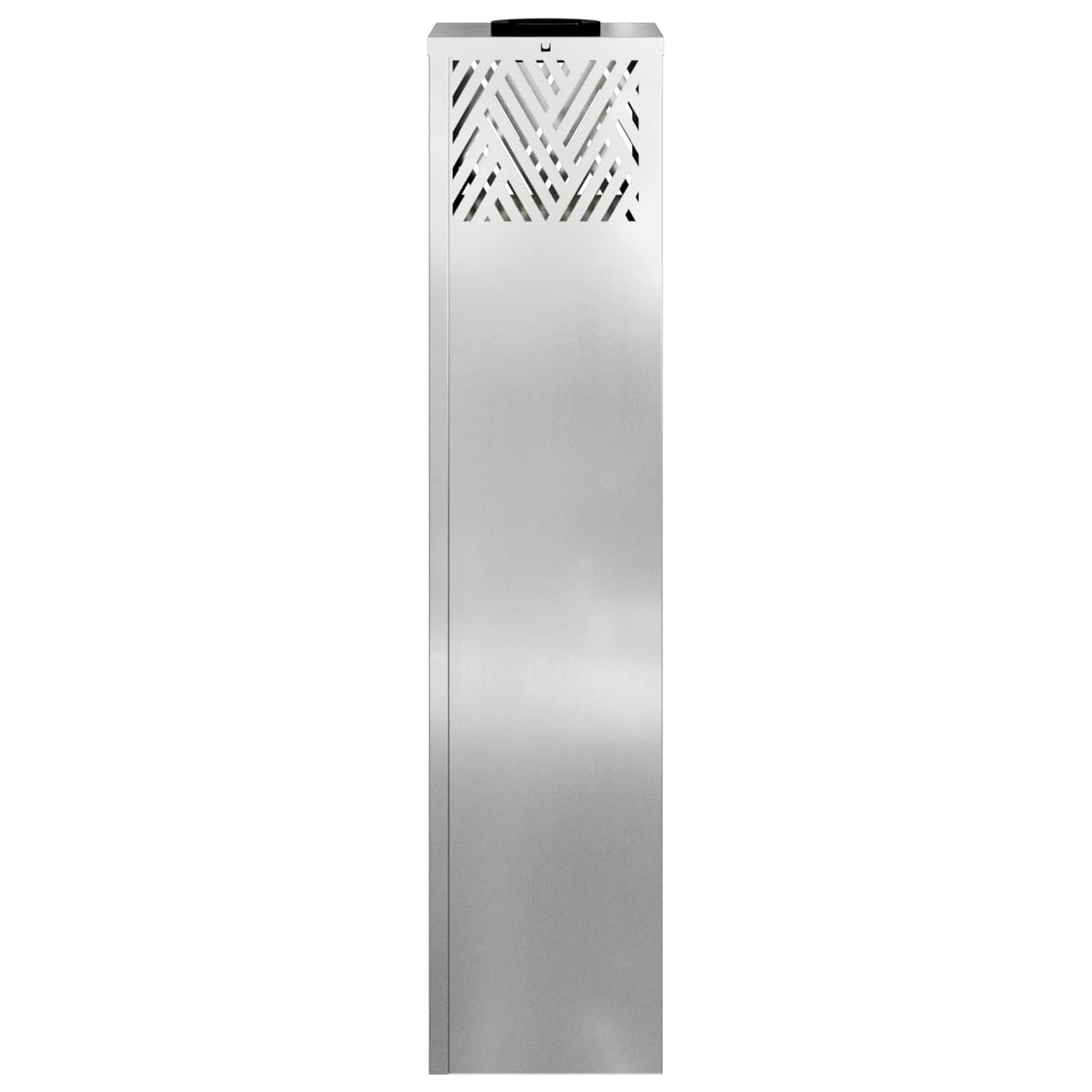 Solarna LED svjetlost za stazu 2 pcs Srebrno Galvanizirano