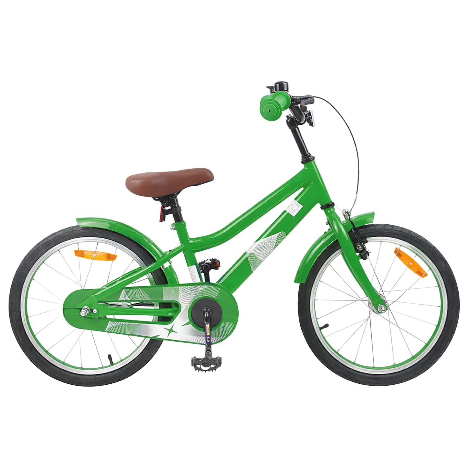Dječji Bicikl 18 Inča za djecu od 5 do 7 godina Zelena