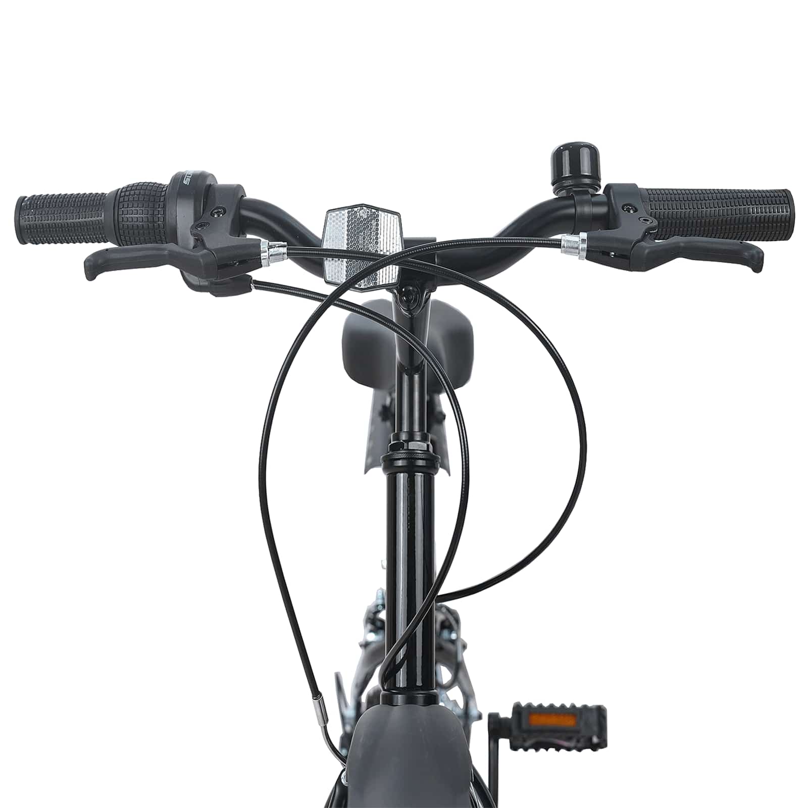 Dječji Bicikl 20 Inča 6-Speed za djecu od 6 do 11 godina Crna