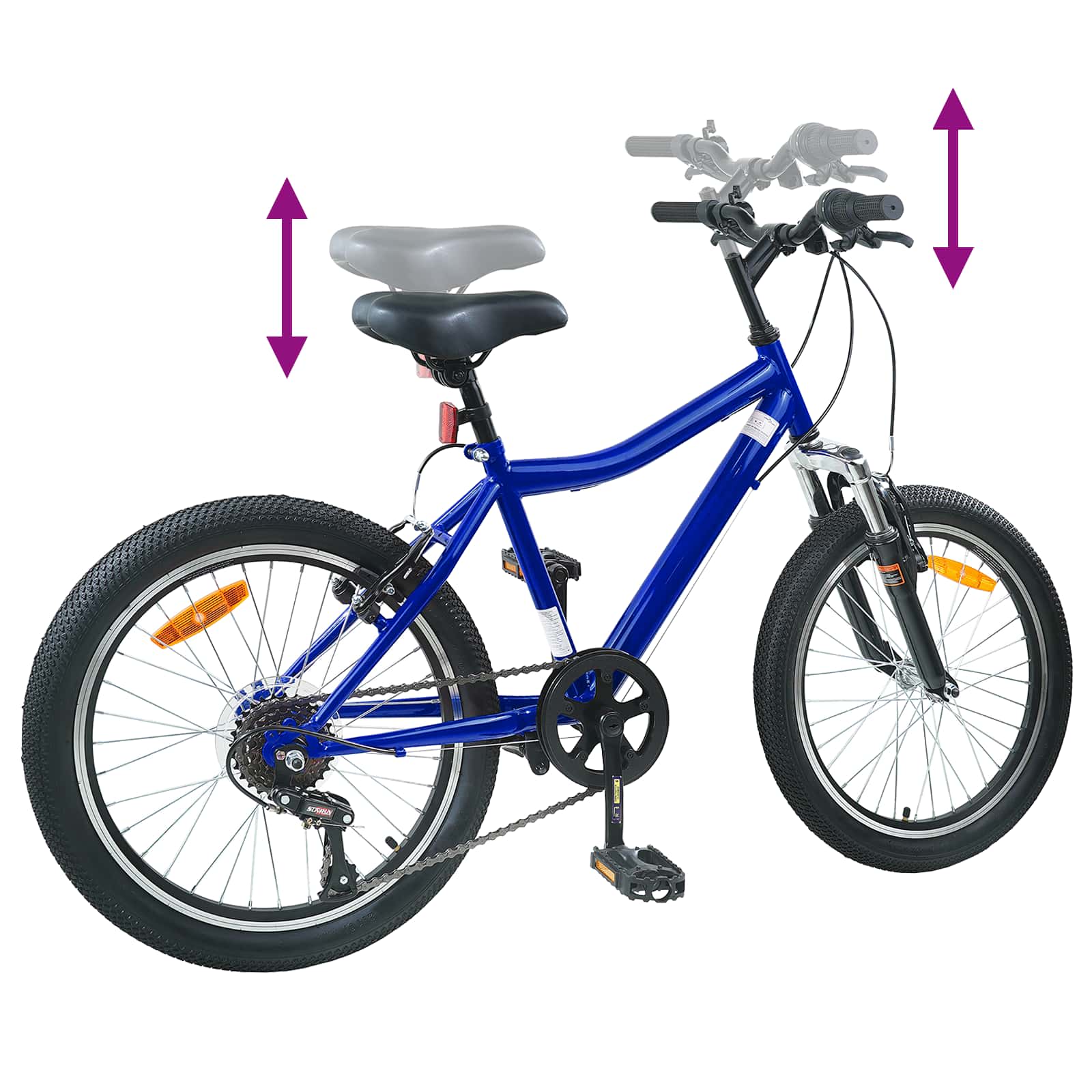 Dječji Bicikl 24 Inča 6-Speed za djecu od 8 do 12 godina