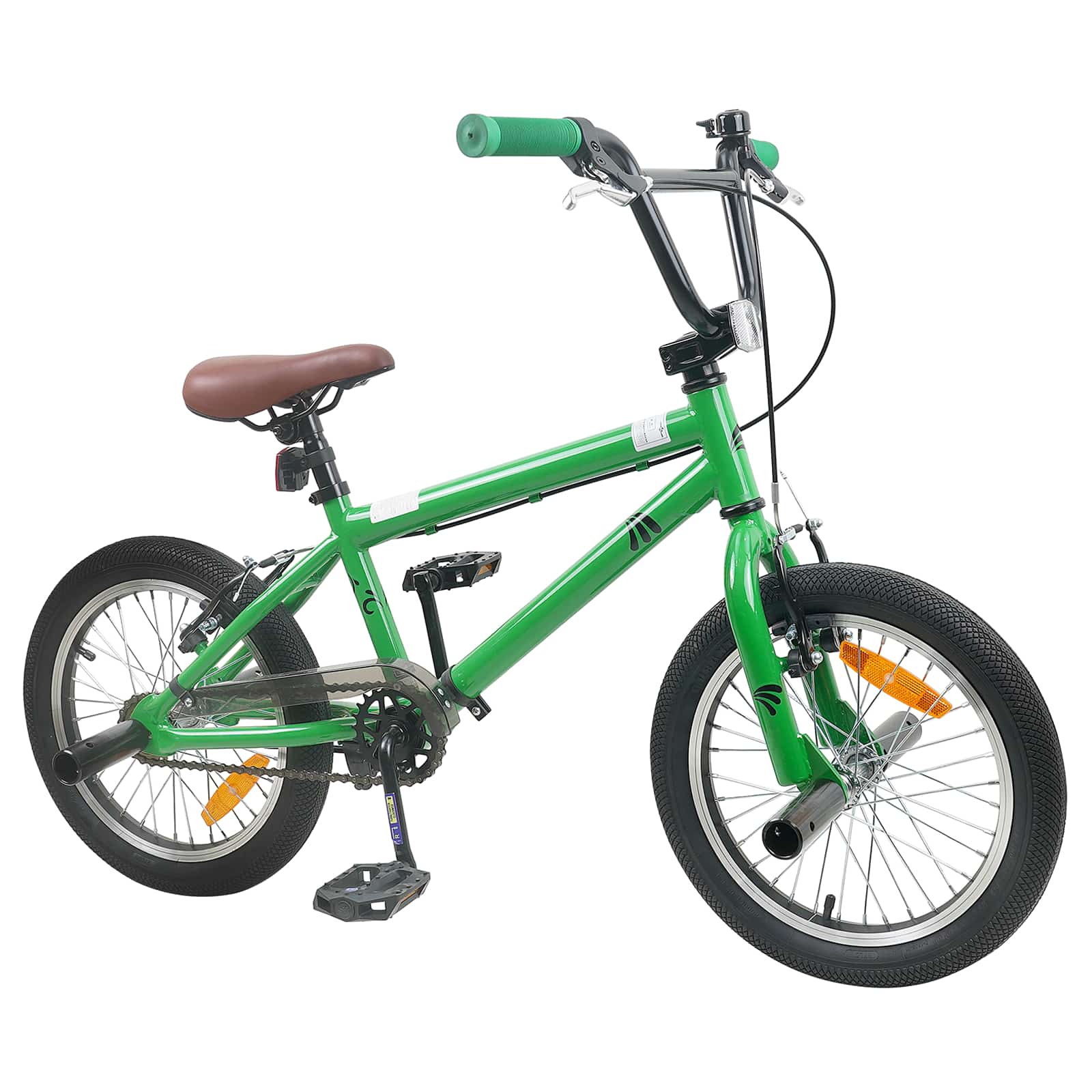 BMX Bicikl 20 Inča za osobe starije od 9 godina Zelena