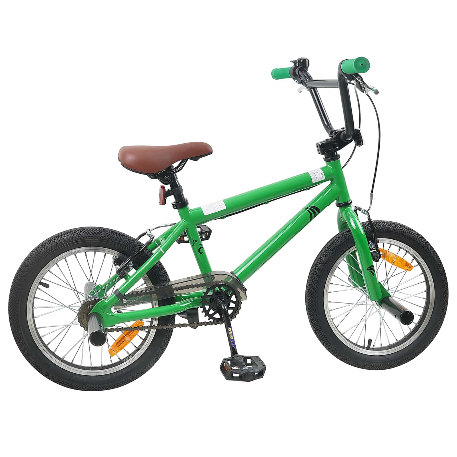 BMX Bicikl 20 Inča za osobe starije od 9 godina Zelena