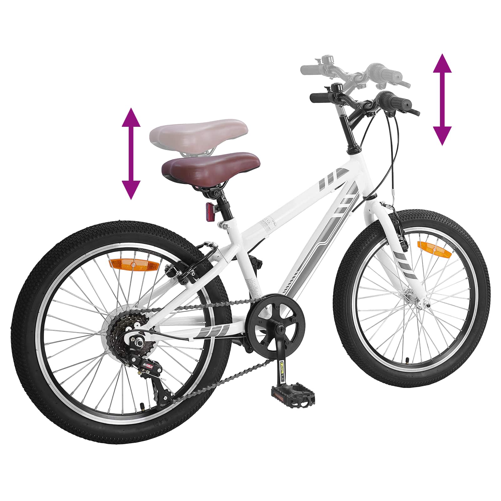 Planinski Bicikl 24 Inča 6-Speed