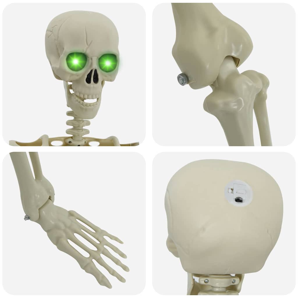 Halloween Skelet Bijelo 155 x 38.5 cm Plastika