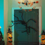 Halloween Pauk Dekoracija 6 pcs Crna 75 cm Poliester i čelik