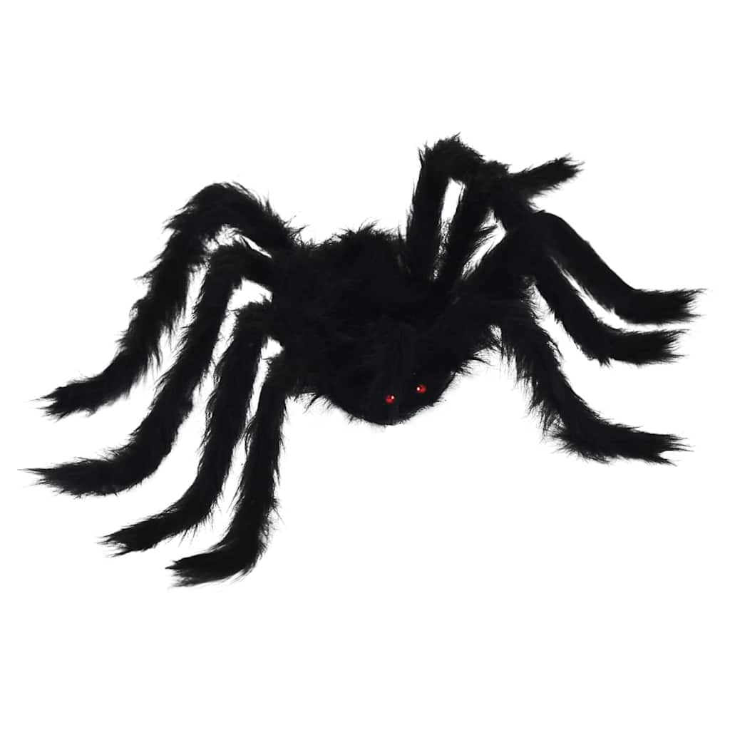 Halloween Pauk Dekoracija 6 pcs Crna 75 cm Poliester i čelik
