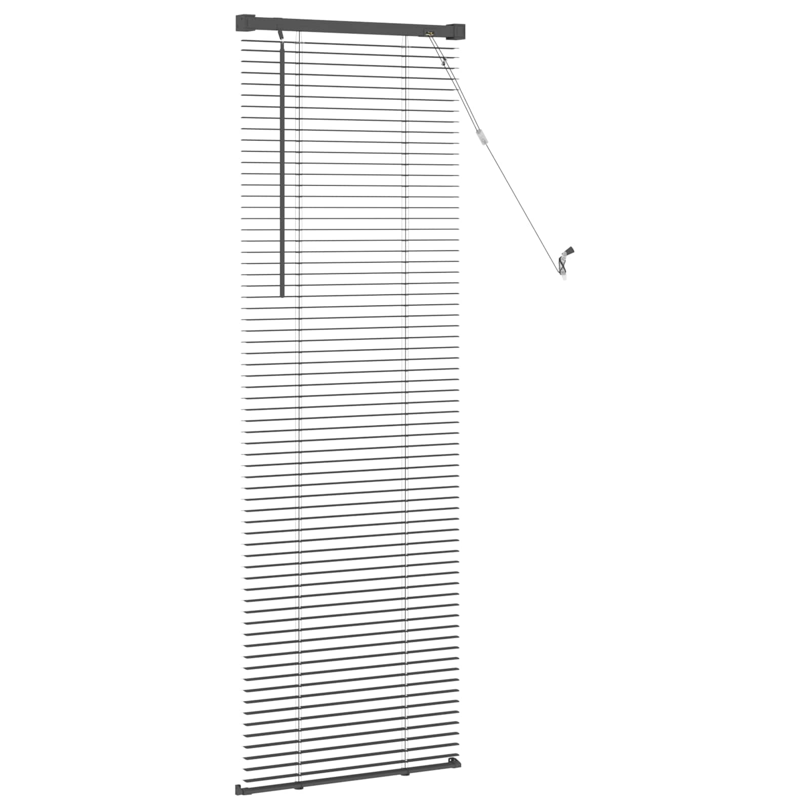 Venecijanska roleta Srebrno Siva 150 x 40 cm PVC