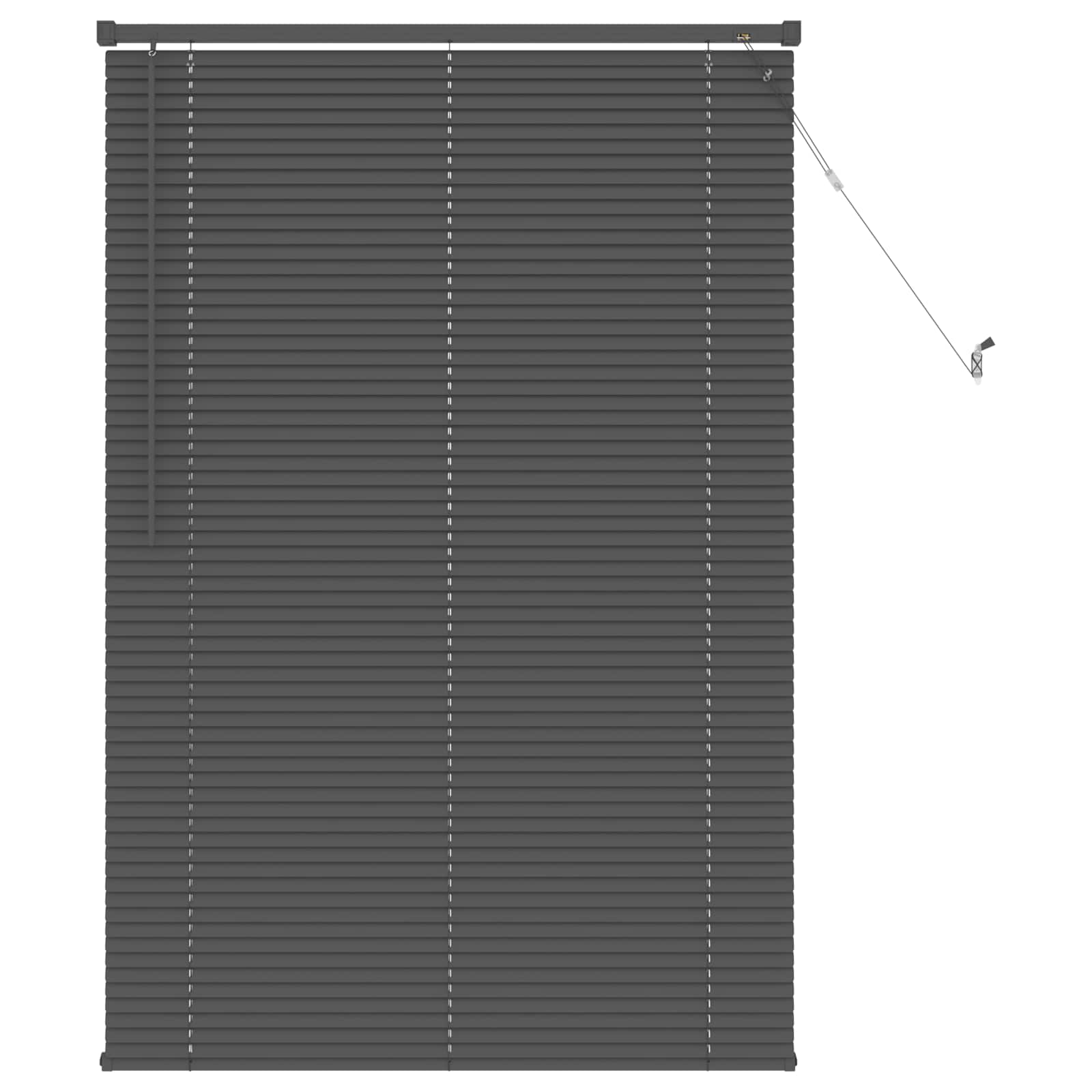 Venecijanska roleta Srebrno Siva 150 x 80 cm PVC