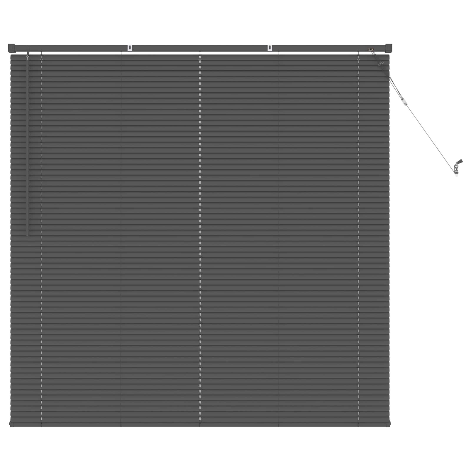 Venecijanska roleta Srebrno Siva 150 x 130 cm PVC
