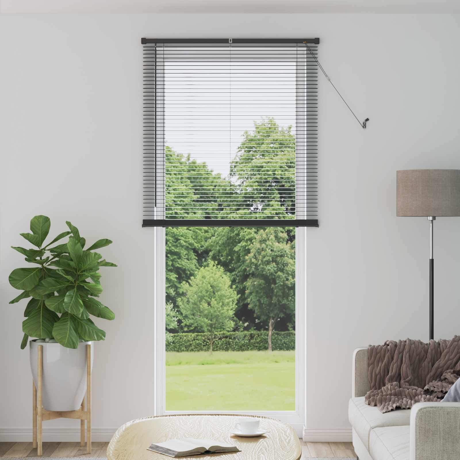 Venecijanska roleta Srebrno Siva 213 x 70 cm PVC