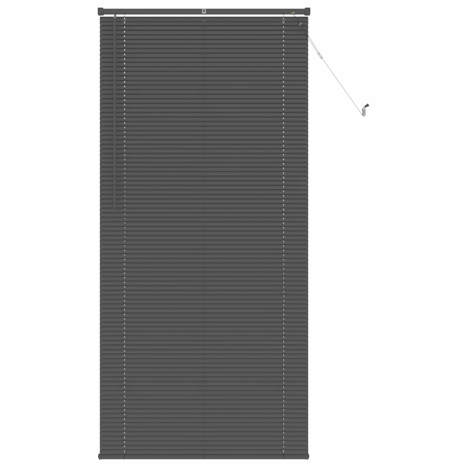 Venecijanska roleta Srebrno Siva 213 x 70 cm PVC