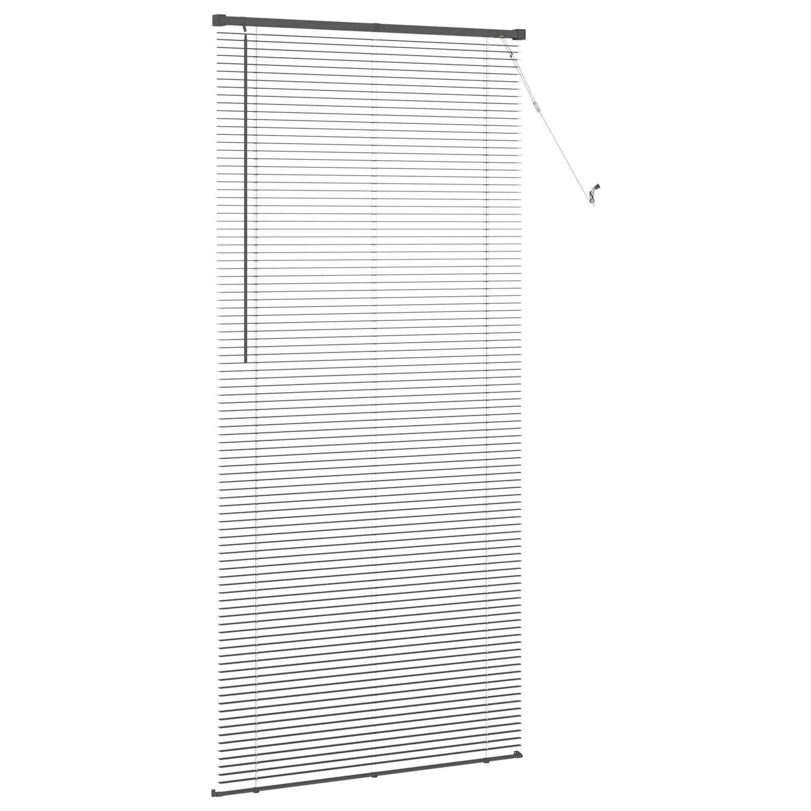 Venecijanska roleta Srebrno Siva 213 x 80 cm PVC