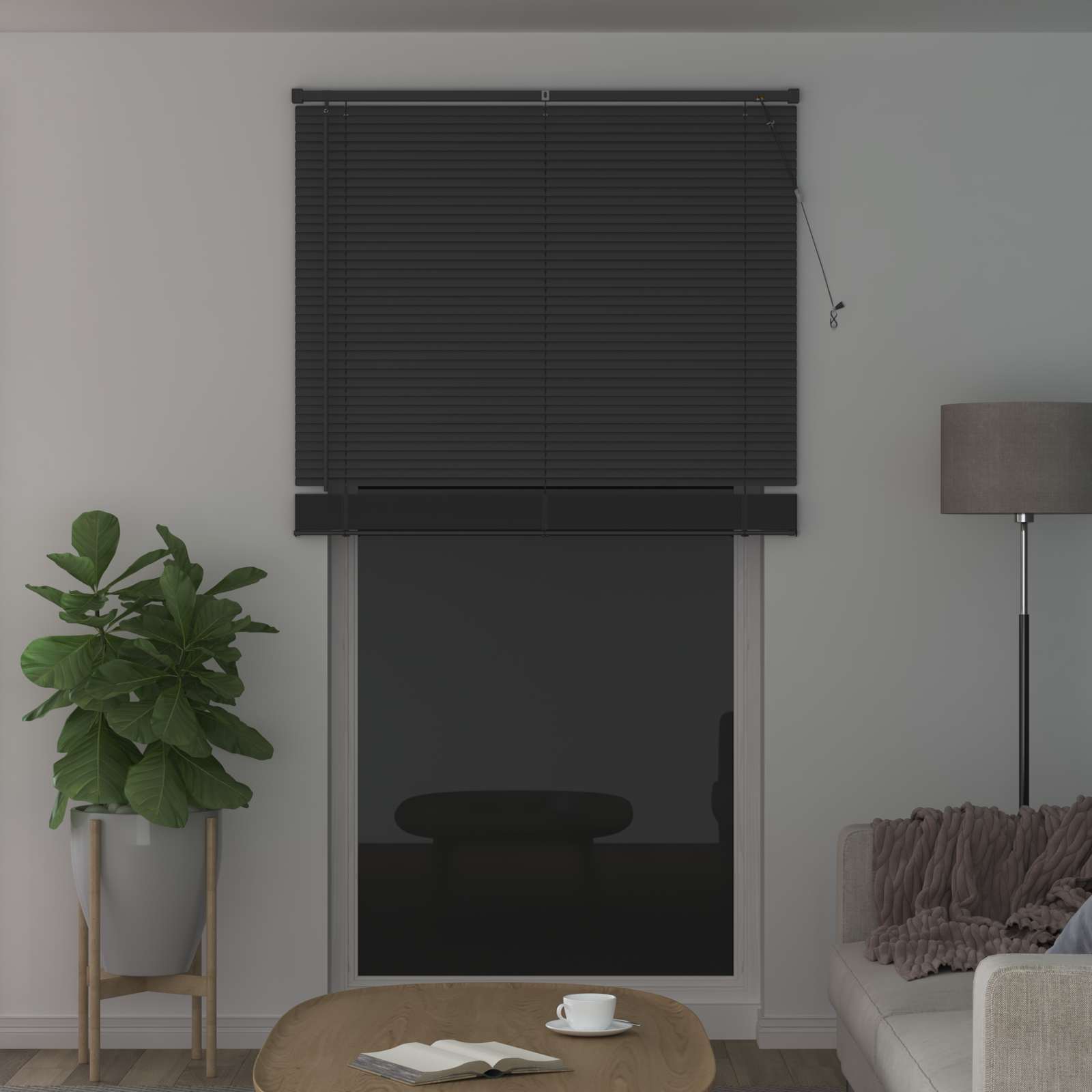 Venecijanska roleta Srebrno Siva 213 x 120 cm PVC