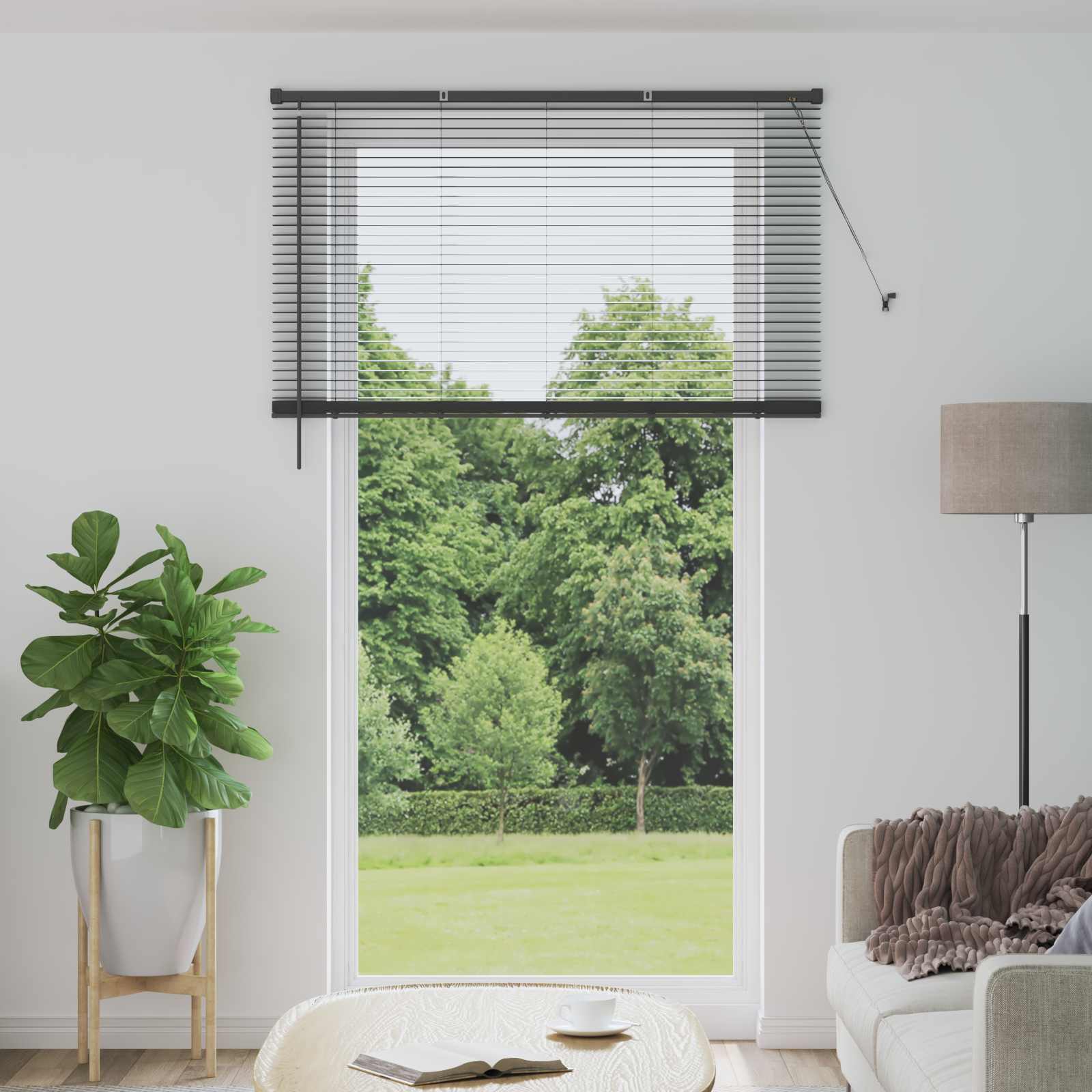 Venecijanska roleta Srebrno Siva 213 x 150 cm PVC