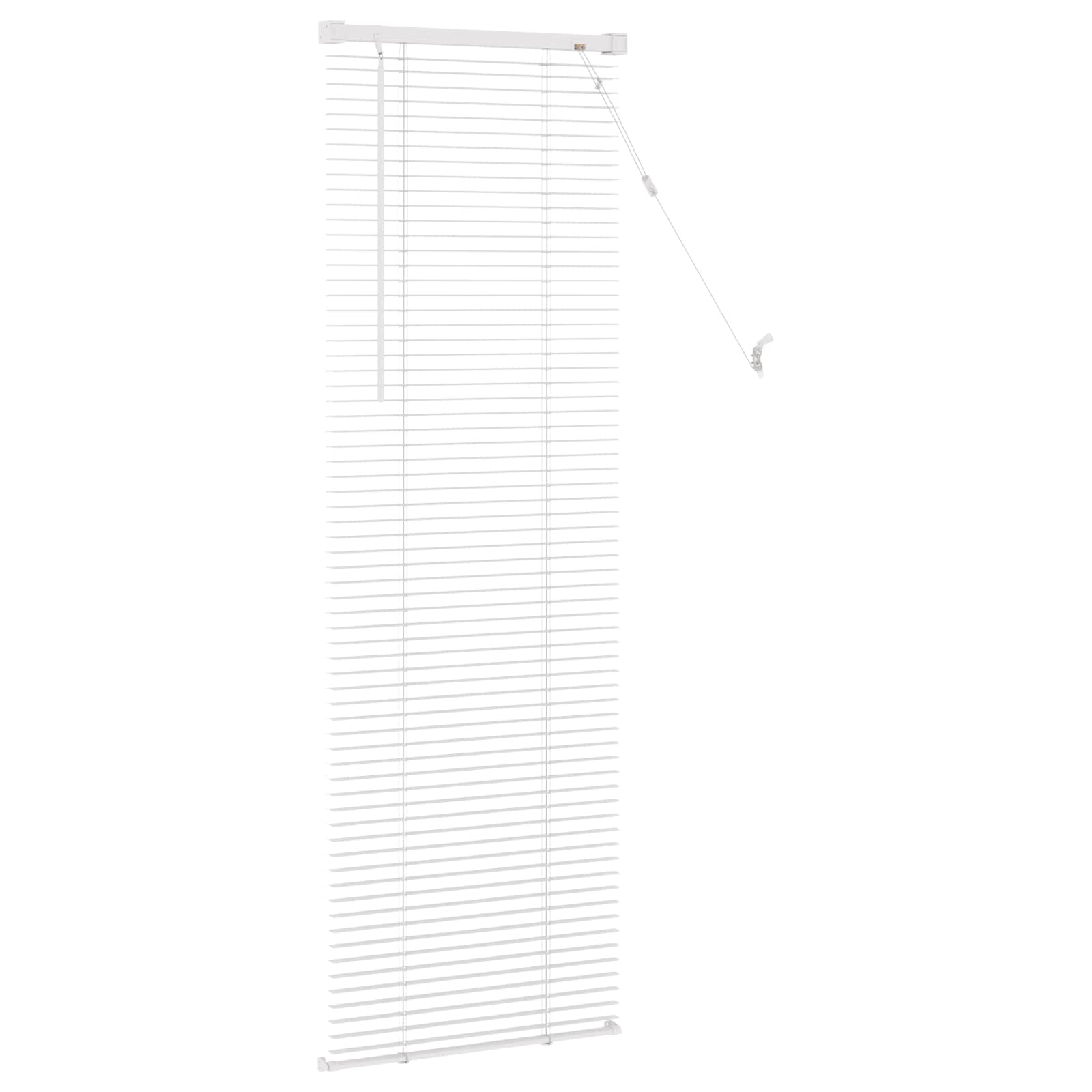 Venecijanska roleta Bijeli 150 x 50 cm PVC