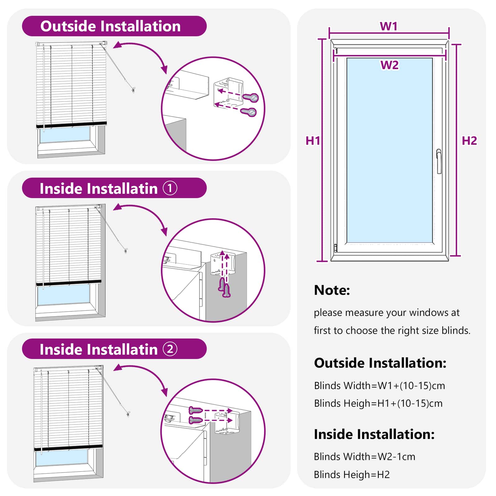 Venecijanska roleta Bijeli 150 x 70 cm PVC