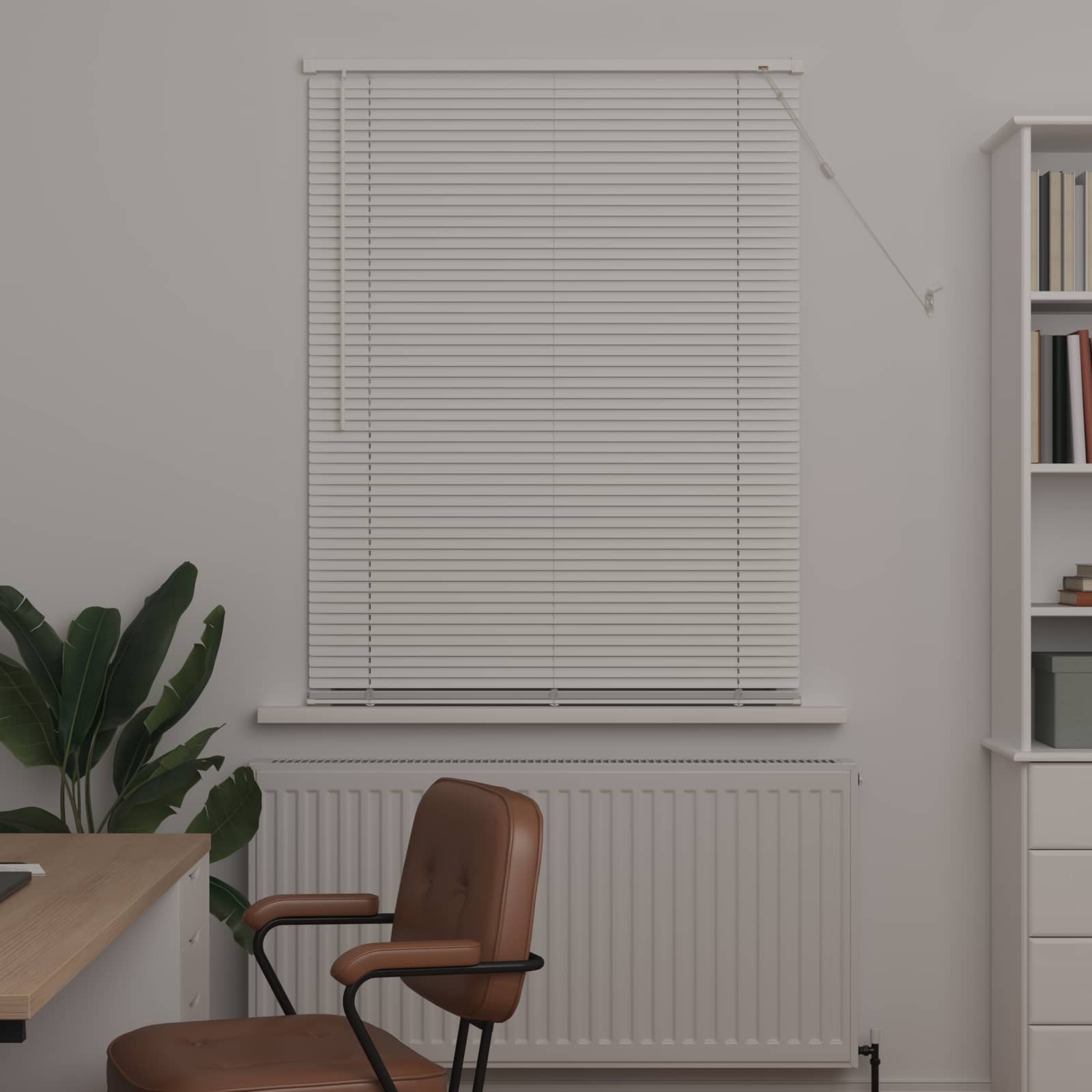 Venecijanska roleta Bijeli 150 x 70 cm PVC