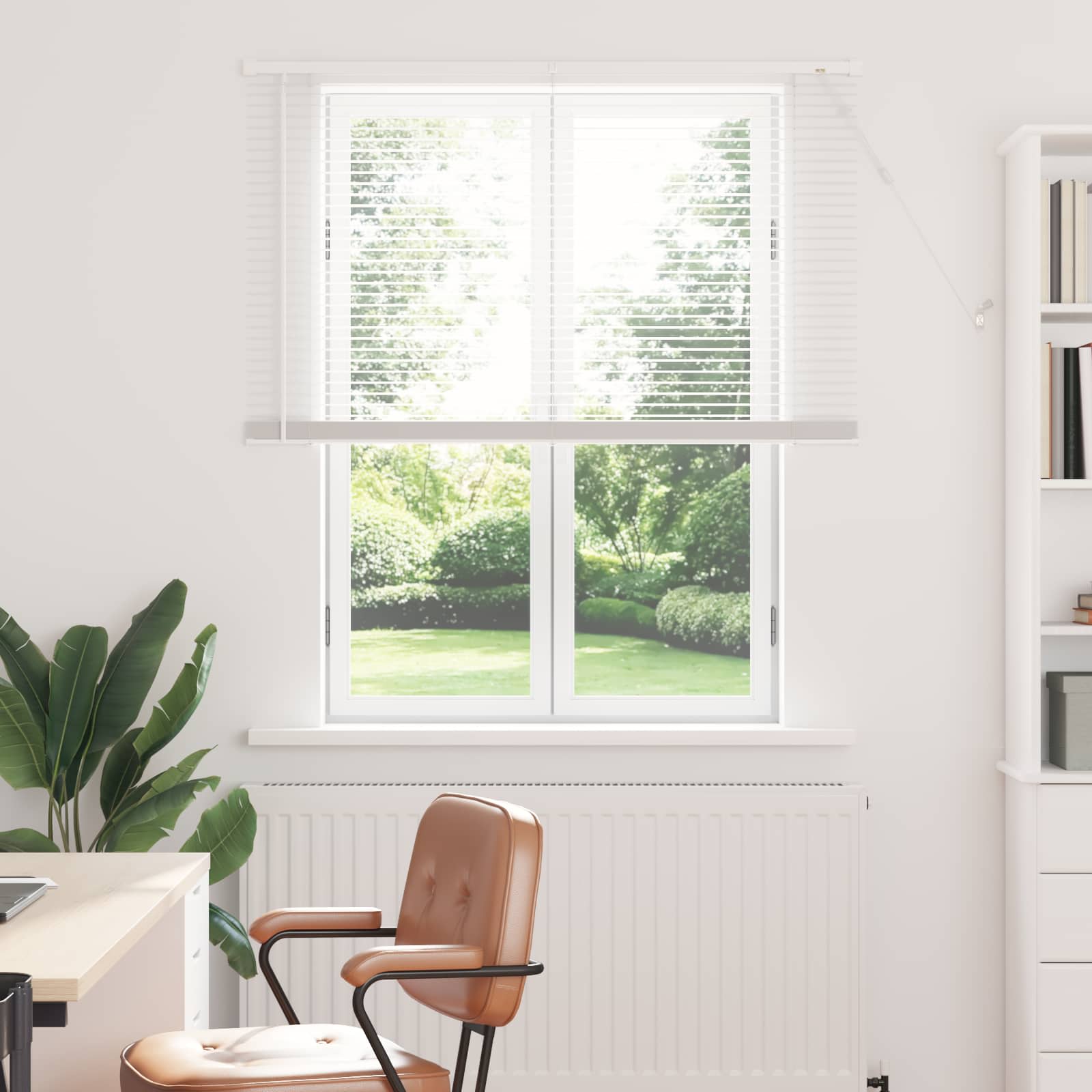 Venecijanska roleta Bijeli 150 x 110 cm PVC