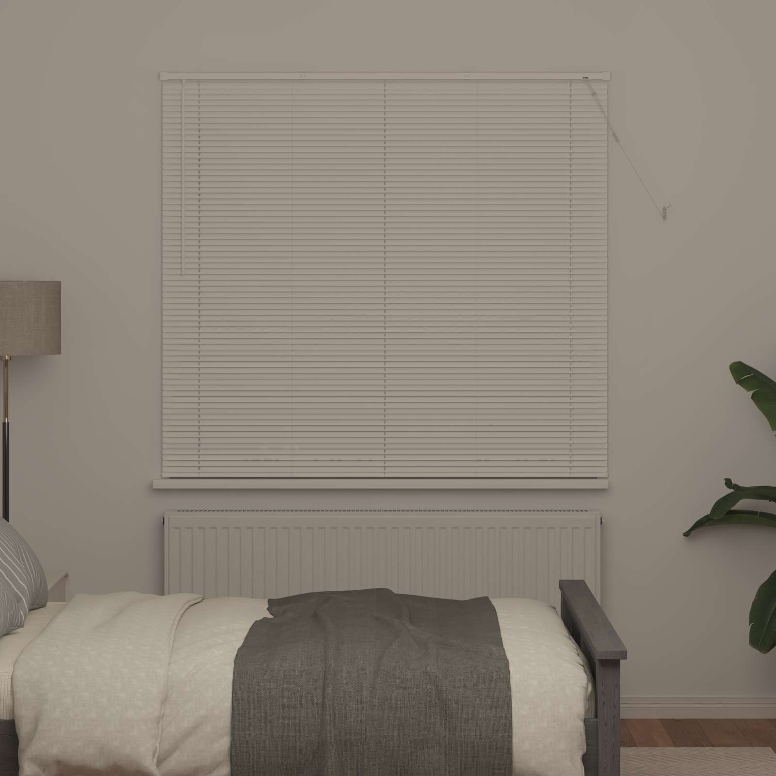 Venecijanska roleta Bijeli 150 x 140 cm PVC